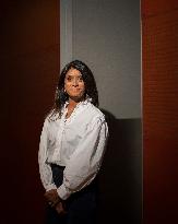 Agnes Evren at Dimanche En Politique on France 3 - Paris