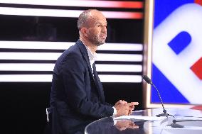 Manuel Bompard on BFMTV - Paris