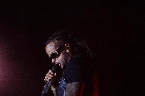 Kalash on stage at the Fete De L‘Humanite 2025 - Bretigny sur Orge