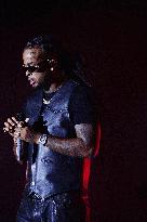 Kalash on stage at the Fete De L‘Humanite 2025 - Bretigny sur Orge