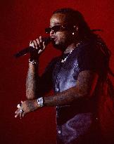 Kalash on stage at the Fete De L‘Humanite 2025 - Bretigny sur Orge