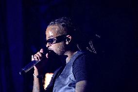 Kalash on stage at the Fete De L‘Humanite 2025 - Bretigny sur Orge