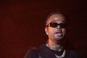 Kalash on stage at the Fete De L‘Humanite 2025 - Bretigny sur Orge