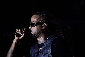 Kalash on stage at the Fete De L‘Humanite 2025 - Bretigny sur Orge