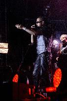 Kalash on stage at the Fete De L‘Humanite 2025 - Bretigny sur Orge