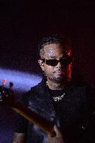 Kalash on stage at the Fete De L‘Humanite 2025 - Bretigny sur Orge