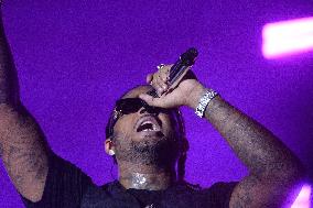 Kalash on stage at the Fete De L‘Humanite 2025 - Bretigny sur Orge