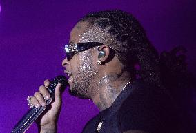 Kalash on stage at the Fete De L‘Humanite 2025 - Bretigny sur Orge