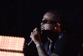 Kalash on stage at the Fete De L‘Humanite 2025 - Bretigny sur Orge