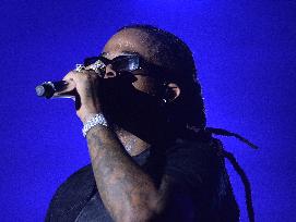 Kalash on stage at the Fete De L‘Humanite 2025 - Bretigny sur Orge