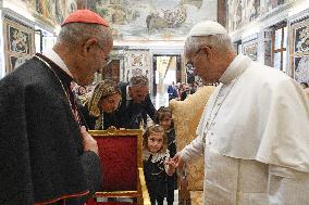 Pope Leo XVI Receives In Private Audience - Vatican