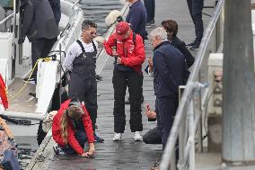 Don Juan Carlos Goes Sailing in Sanxenxo - Spain