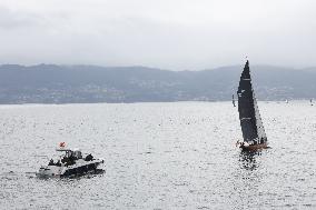 Don Juan Carlos Goes Sailing in Sanxenxo - Spain