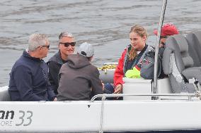 Don Juan Carlos Goes Sailing in Sanxenxo - Spain