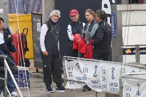 Don Juan Carlos Goes Sailing in Sanxenxo - Spain