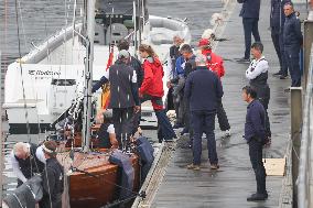 Don Juan Carlos Goes Sailing in Sanxenxo - Spain