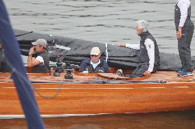 Don Juan Carlos Goes Sailing in Sanxenxo - Spain