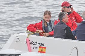 Don Juan Carlos Goes Sailing in Sanxenxo - Spain