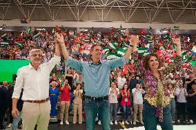 Pedro Sanchez Participates in a PSOE Public Act - Malaga