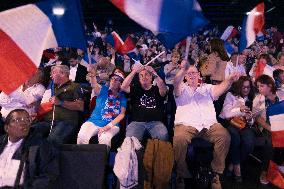 Rassemblement National meeting - Bordeaux