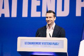 Rassemblement National meeting - Bordeaux