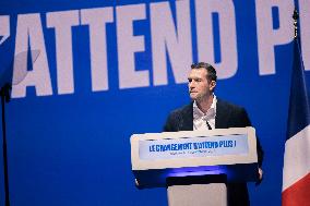 Rassemblement National meeting - Bordeaux