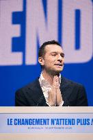 Rassemblement National meeting - Bordeaux