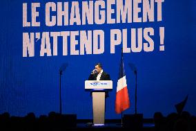 Rassemblement National meeting - Bordeaux