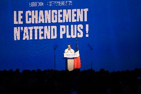 Rassemblement National meeting - Bordeaux