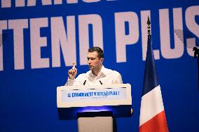 Rassemblement National meeting - Bordeaux
