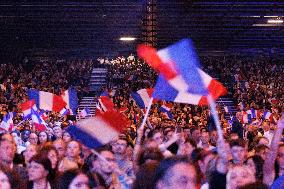 Rassemblement National meeting - Bordeaux