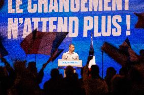 Rassemblement National meeting - Bordeaux