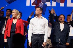 Rassemblement National meeting - Bordeaux