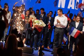 Rassemblement National meeting - Bordeaux