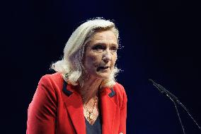 Rassemblement National meeting - Bordeaux