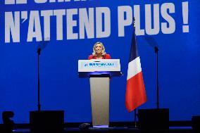 Rassemblement National meeting - Bordeaux