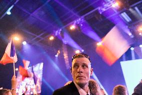 Rassemblement National meeting - Bordeaux