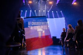 Rassemblement National meeting - Bordeaux