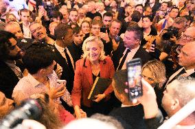 Rassemblement National meeting - Bordeaux