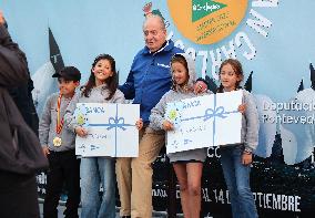 Awards Ceremony of the X Regata Rey Juan Carlos-El Corte Ingles Master - Sanxenxo