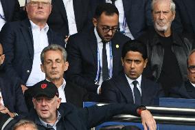 Nicolas Sarkozy At PSG v RC Lens - Paris