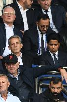 Nicolas Sarkozy At PSG v RC Lens - Paris