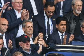 Nicolas Sarkozy At PSG v RC Lens - Paris