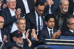 Nicolas Sarkozy At PSG v RC Lens - Paris