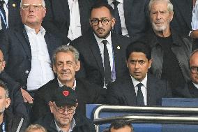 Nicolas Sarkozy At PSG v RC Lens - Paris
