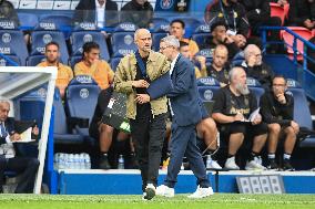 Luis Enrique At PSG v RC Lens - Paris