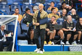 Luis Enrique At PSG v RC Lens - Paris