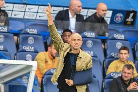 Luis Enrique At PSG v RC Lens - Paris