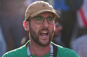 Madrid Hosts Final Stage Of The Vuelta Ciclista A España Marked By Pro-Palestinian Protests