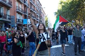 Madrid Hosts Final Stage Of The Vuelta Ciclista A España Marked By Pro-Palestinian Protests